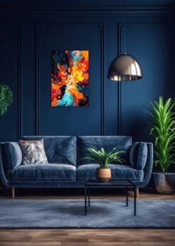 Abstraction Digital Art | Metal Poster