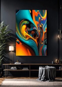 Multi Colored | Metal Poster