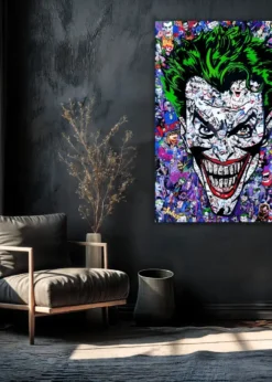 Classic Joker Artwork | Metal Poster