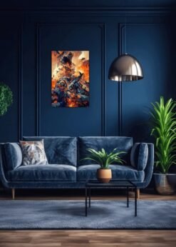 Inspired By A Current | Metal Poster
