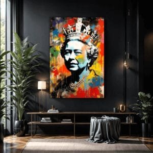 Queen Elizebeth | Metal Poster