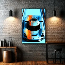 Porsche Vision 908 Gulf Edition | Metal Poster