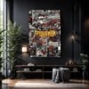 Spiderman Comic | Metal Poster