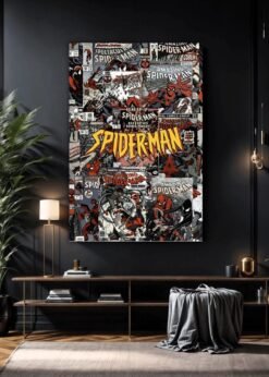 Spiderman Comic | Metal Poster