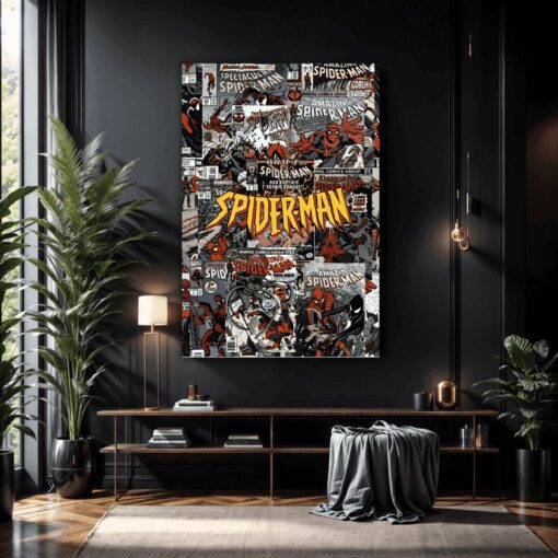 Spiderman Comic | Metal Poster