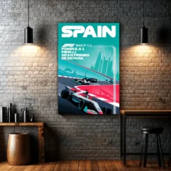 Spain Formula 1 | Metal Poster