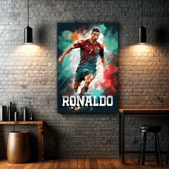 Christiano Ronaldo Portugal | Metal Poster