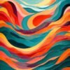 Abstract Painting | Metal Poster