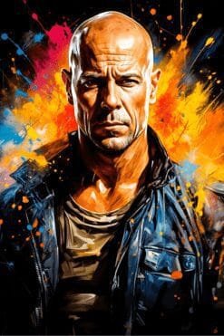 Bruce Willis | Metal Poster