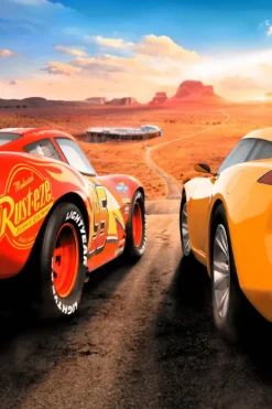 Cars Racing Movie | Metal Poster