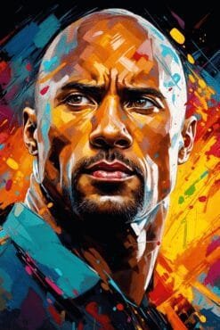 Dwayne Johnson | Metal Poster