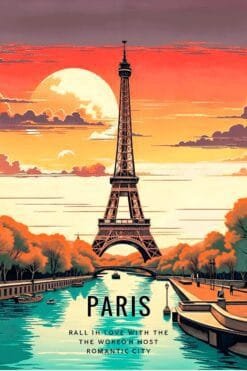 Eifel Tower | Metal Poster