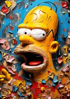 Homer | Metal Poster