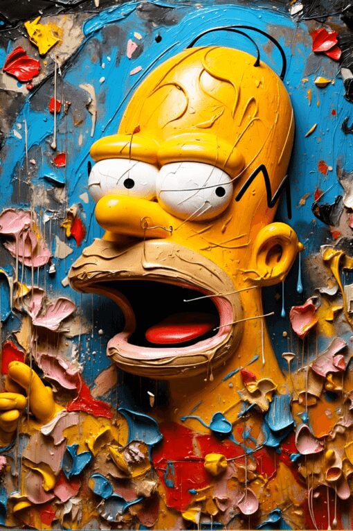 Homer | Metal Poster