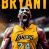 Kobe Bryant-LA Lakers | Metal Poster