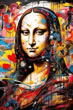 Mona Lisa | Metal Poster