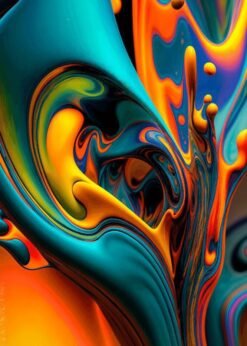 Multi Colored | Metal Poster