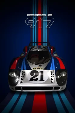 Porsche 917 | Metal Poster