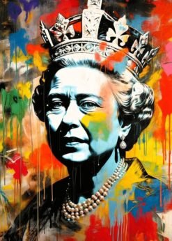Queen Elizebeth | Metal Poster