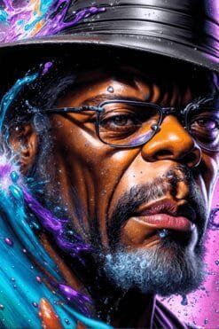 Samuel L Jackson | Metal Poster