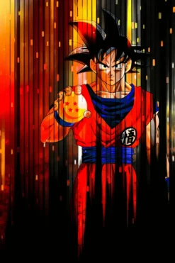 Son Goku Gragon Ball | Metal Poster