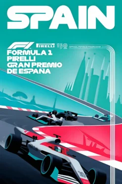 Spain Formula 1 | Metal Poster