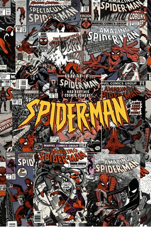 Spiderman Comic | Metal Poster