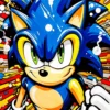 The Blue Hedgehog | Metal Poster