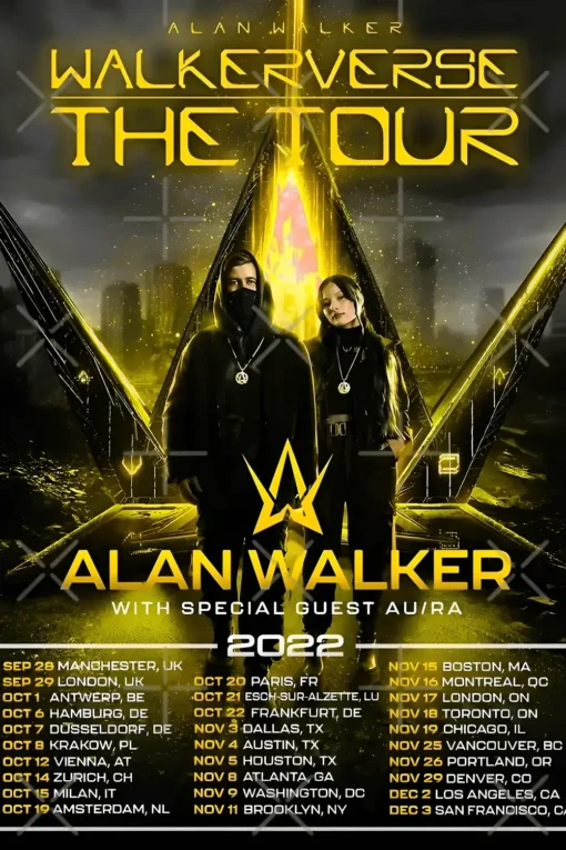 Walker Verse - Allan Walker | Metal Poster