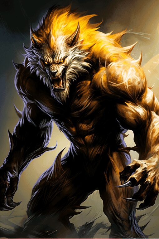 Werewolf | Metal Poster