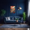 Abstract Painting | Metal Poster