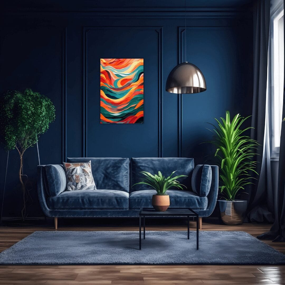 Abstract Painting | Metal Poster