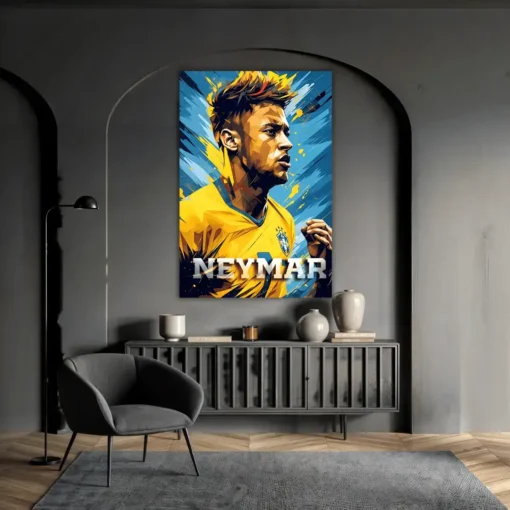 Neymar | Metal Poster