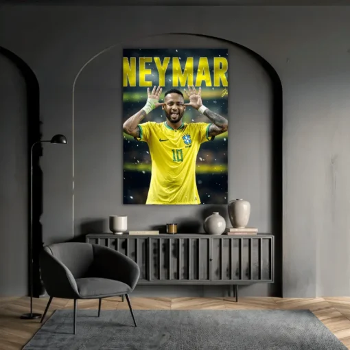 Neymar Junior | Metal Poster