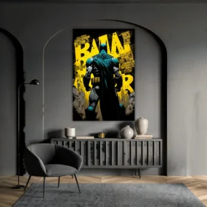 Batman Comic Style | Metal Poster