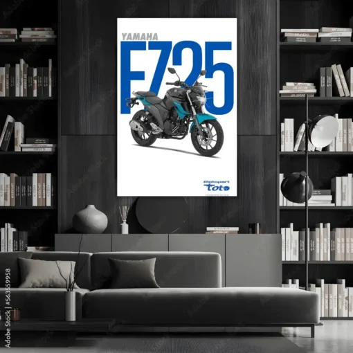 Yamaha FZ25 | Metal Poster