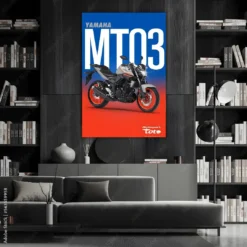 Yamaha MT-03 | Metal Poster