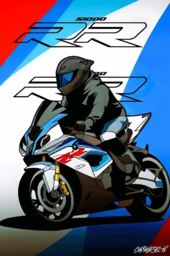 BMW S 1000 RR | Metal Poster