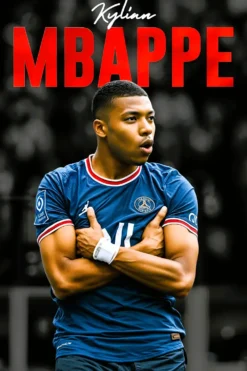 Mbappe | Metal Poster