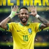 Neymar Junior | Metal Poster