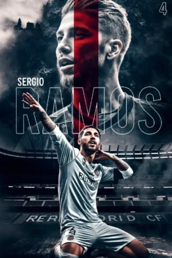 Sergio Ramos | Metal Poster