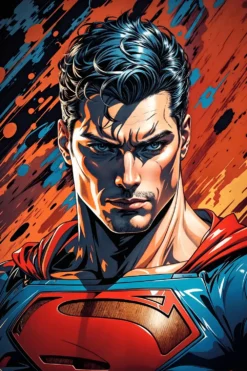 Superman Art | Metal Poster