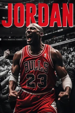 Vintage Michael Jordan | Metal Poster