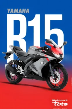 Yamaha R15 V3 | Cars & Bikes Posters | Metal Posters | Wall Art