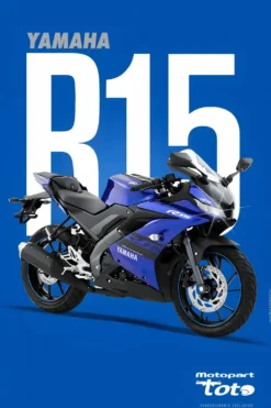 Yamaha R15 | Cars & Bikes Posters | Metal Posters | Wall Art