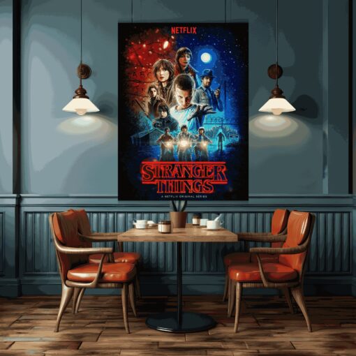 Stranger Things | Metal Poster