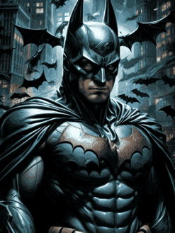 Bat's Reign_ The Dark Knight Rises - Batman | Metal Poster