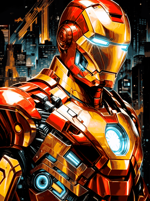 Ironman From Marvel | Metal Poster