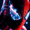 Spiderman Close-up look | Metal Poster