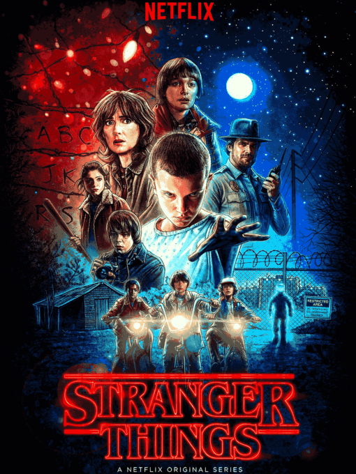 Stranger Things | Metal Poster